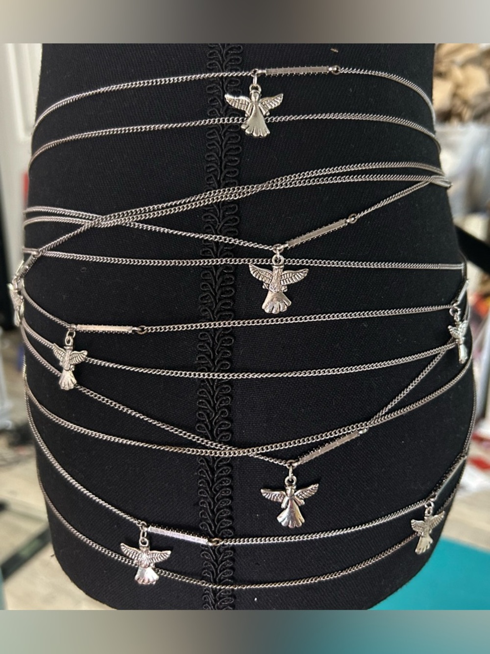 Handmade Angel Chain Belt - Picture 4 of 5